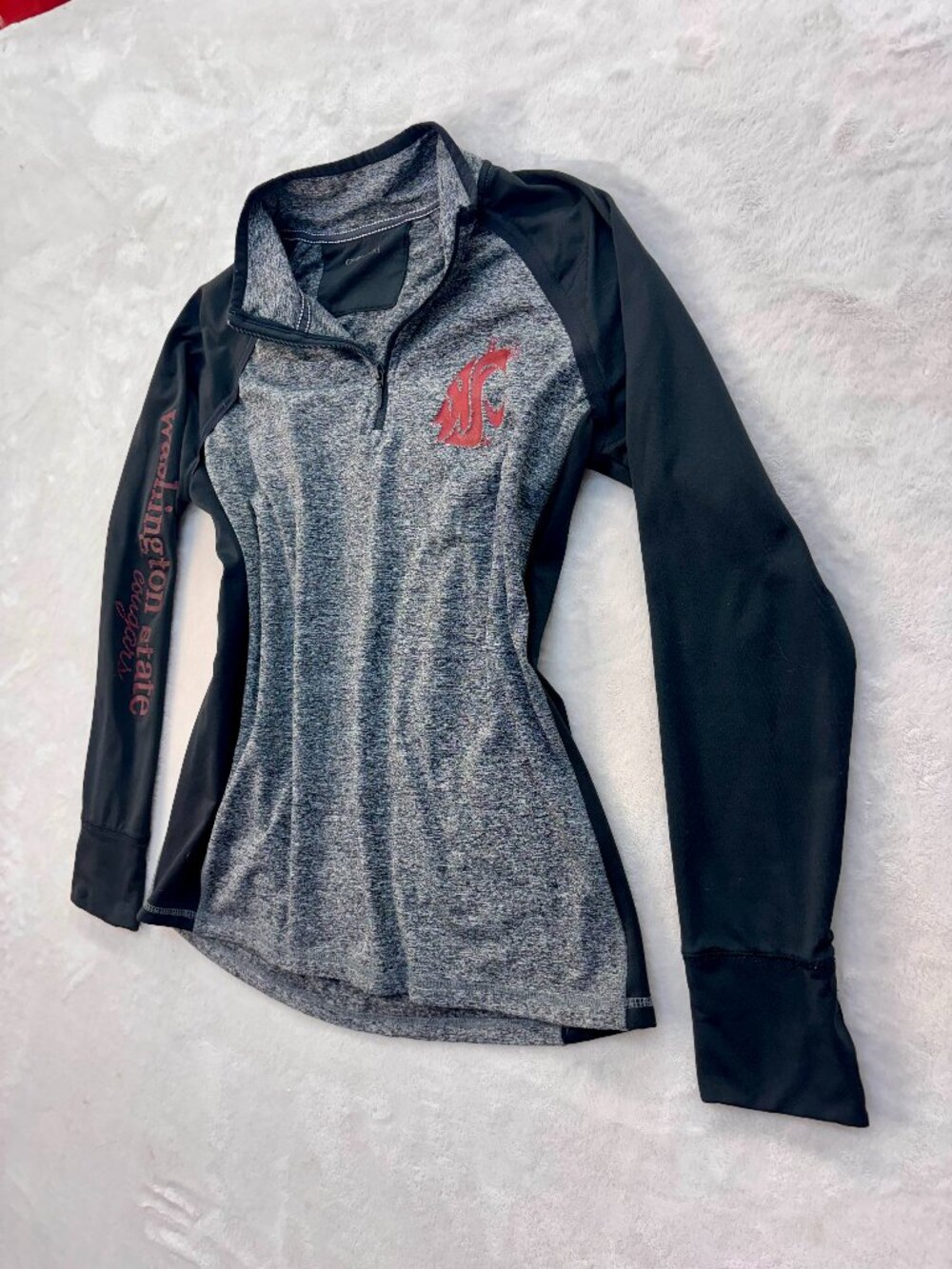 Washington State University Women's Quarter-Zip -- Size: XL -- Great Condition!!